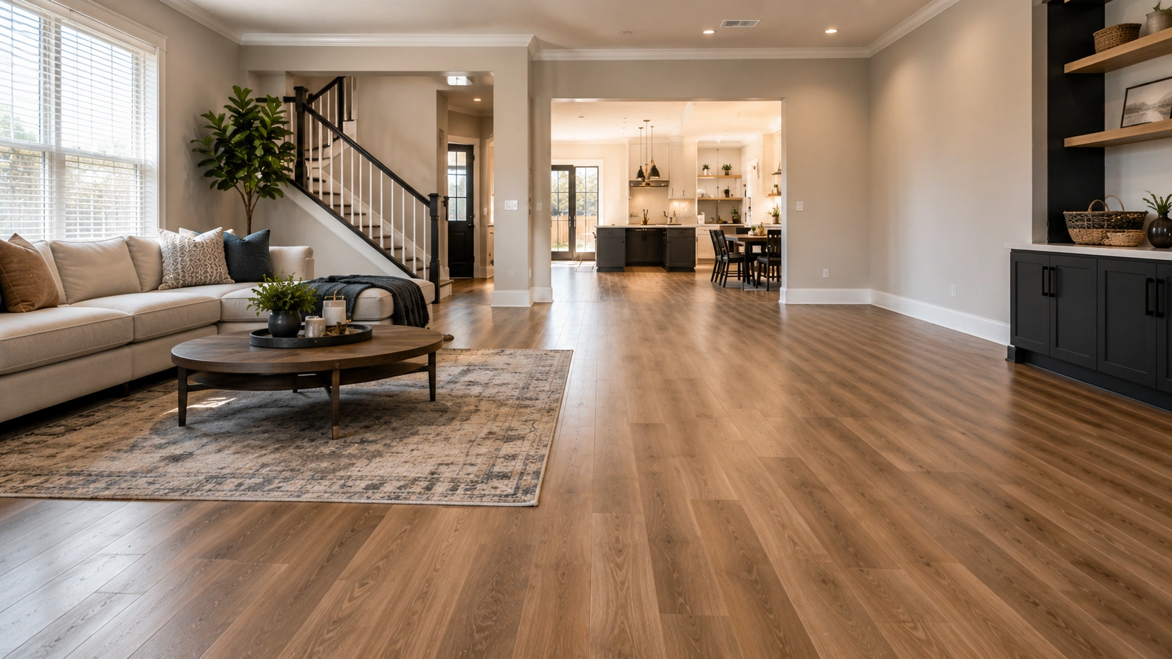 Flooring Installation by BECEL Construction in Irvine and Orange County