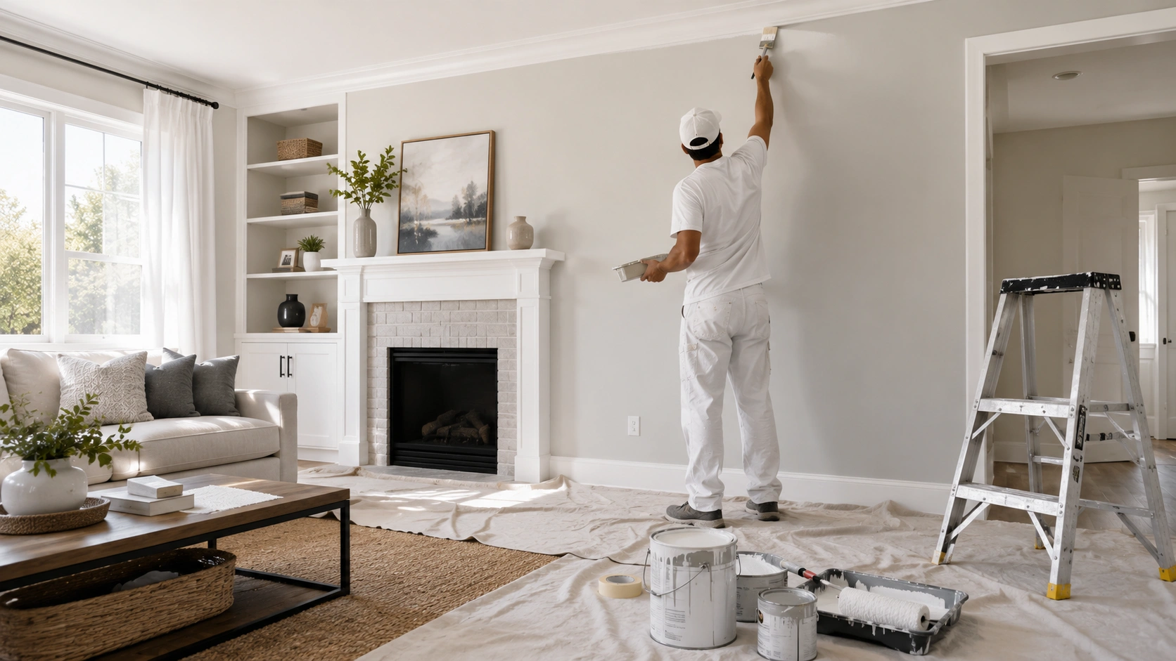 Interior and Exterior Painting by BECEL Construction in Irvine and Orange County